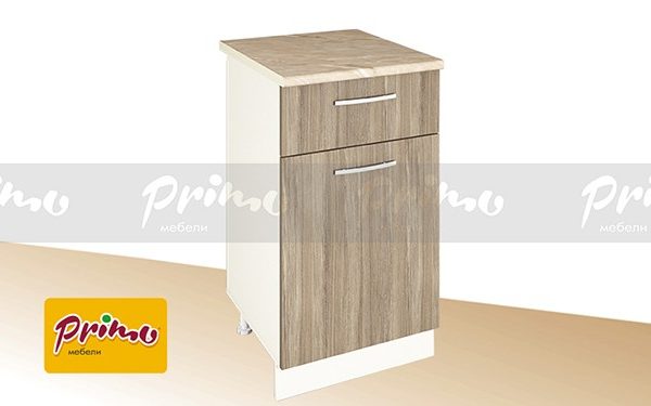 Модул PD 4 - долен шкаф с врата и чекмедже