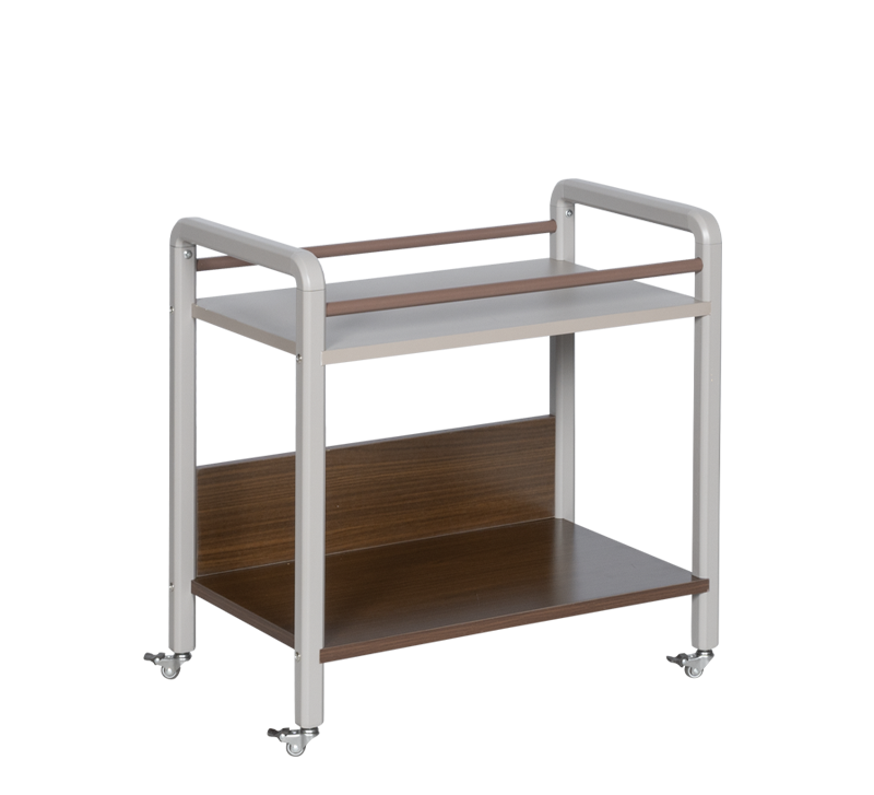 etajerka-s-kolela-panglao-kapuchino Помощна маса с колелца PANGLAO - Image 1