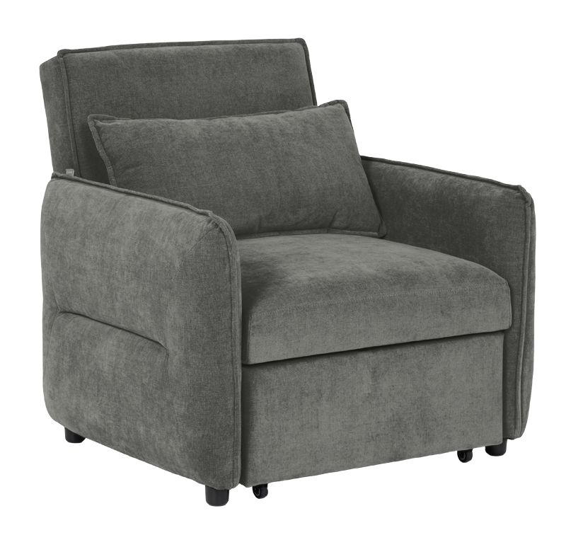 raztegatelen-fotiojl-aketi-tymnosiv-m18 Разтегателен фотьойл AKETI - тъмно сив - Image 1