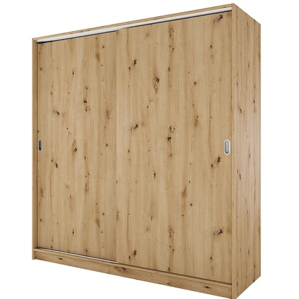 Гардероб с плъзгащи врати СИТИ 1009 - дъб артисан