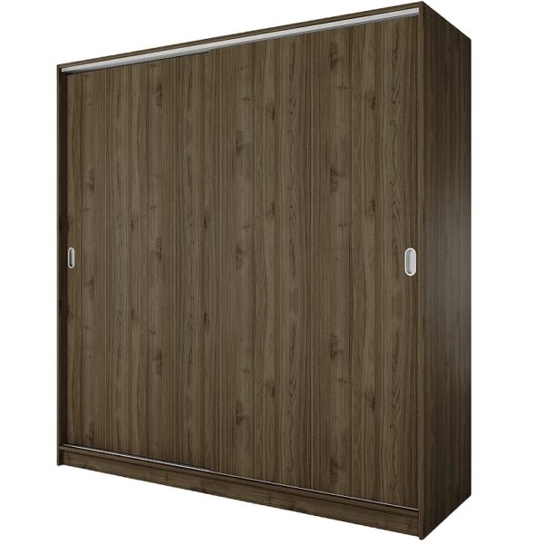 Гардероб с плъзгащи врати СИТИ 1009 - орех адмирал