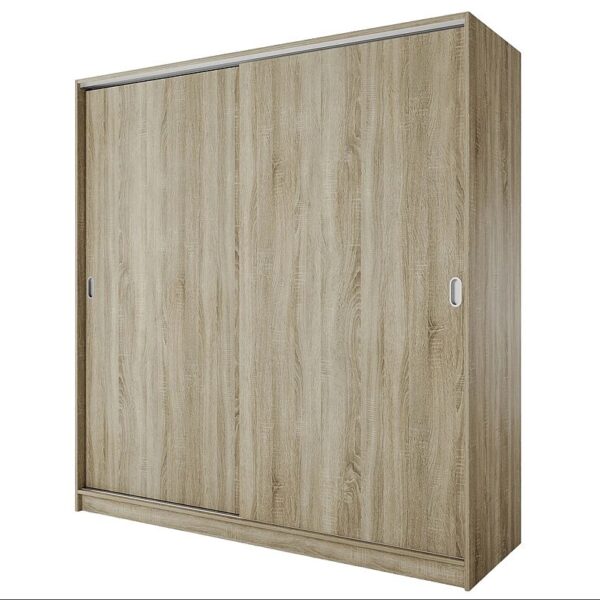 Гардероб с плъзгащи врати СИТИ 1009 - сонома тъмна