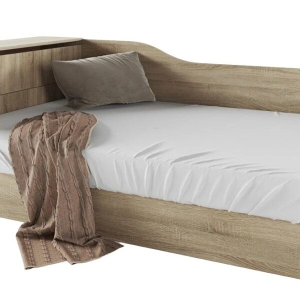 Легло с ракла СИТИ 2002 - сонома тъмна