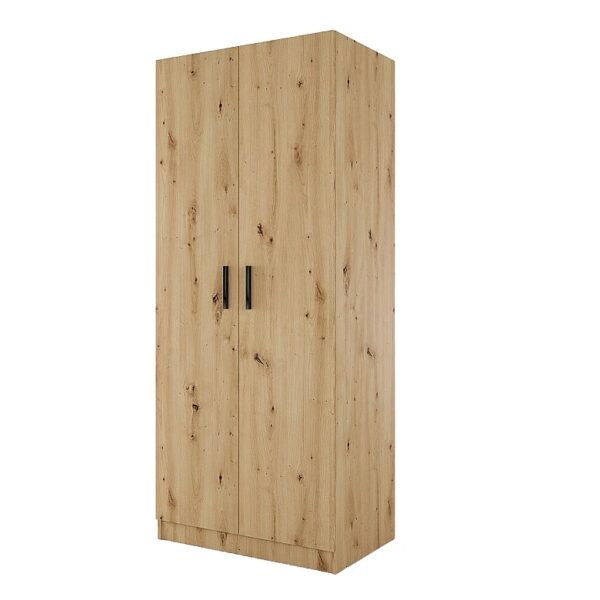 Двукрилен гардероб СИТИ 1001 - дъб артисан