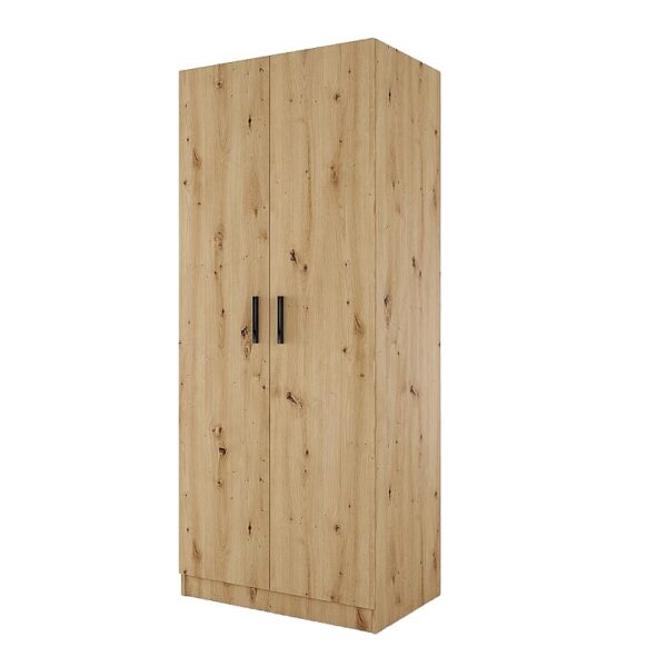 Двукрилен гардероб СИТИ 1007 - дъб артисан