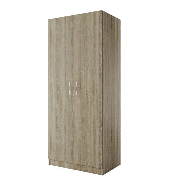 Двукрилен гардероб СИТИ 1007 - сонома тъмна