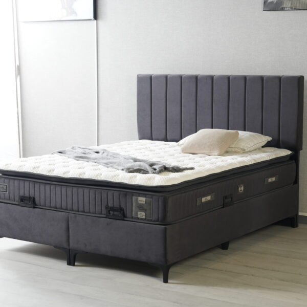 Тапицирано легло ELEGANS с матрак и подматрачна рамка