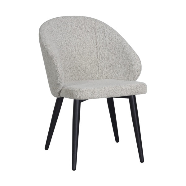 Трапезен стол PATYA - бежов/черен