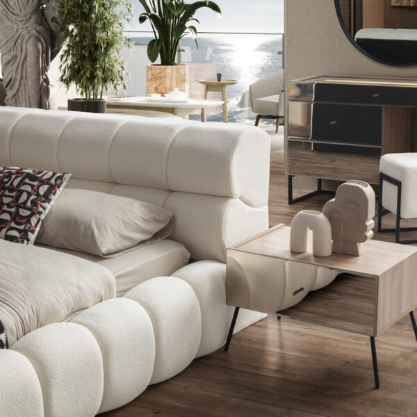 Нощни шкафчета BRONZE 2 броя - орех