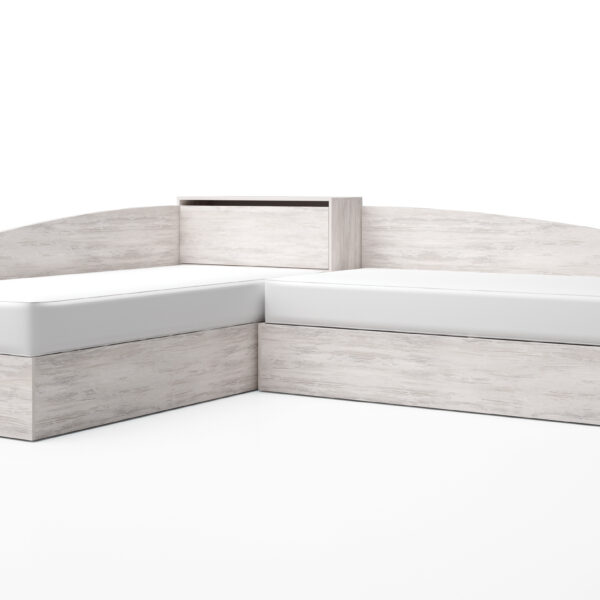 Комплект легла ЛЕО 107 - дъб бланко