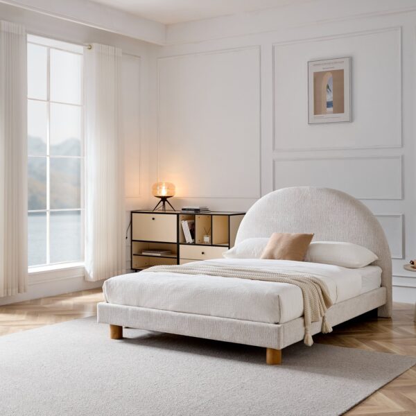 Тапицирано легло TURI с подматрачна рамка