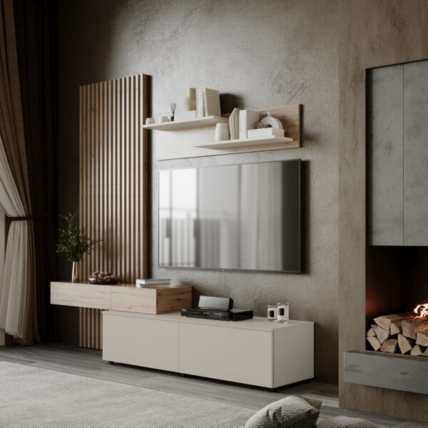 Секция CAMINO - дъб артизан/ кашмир