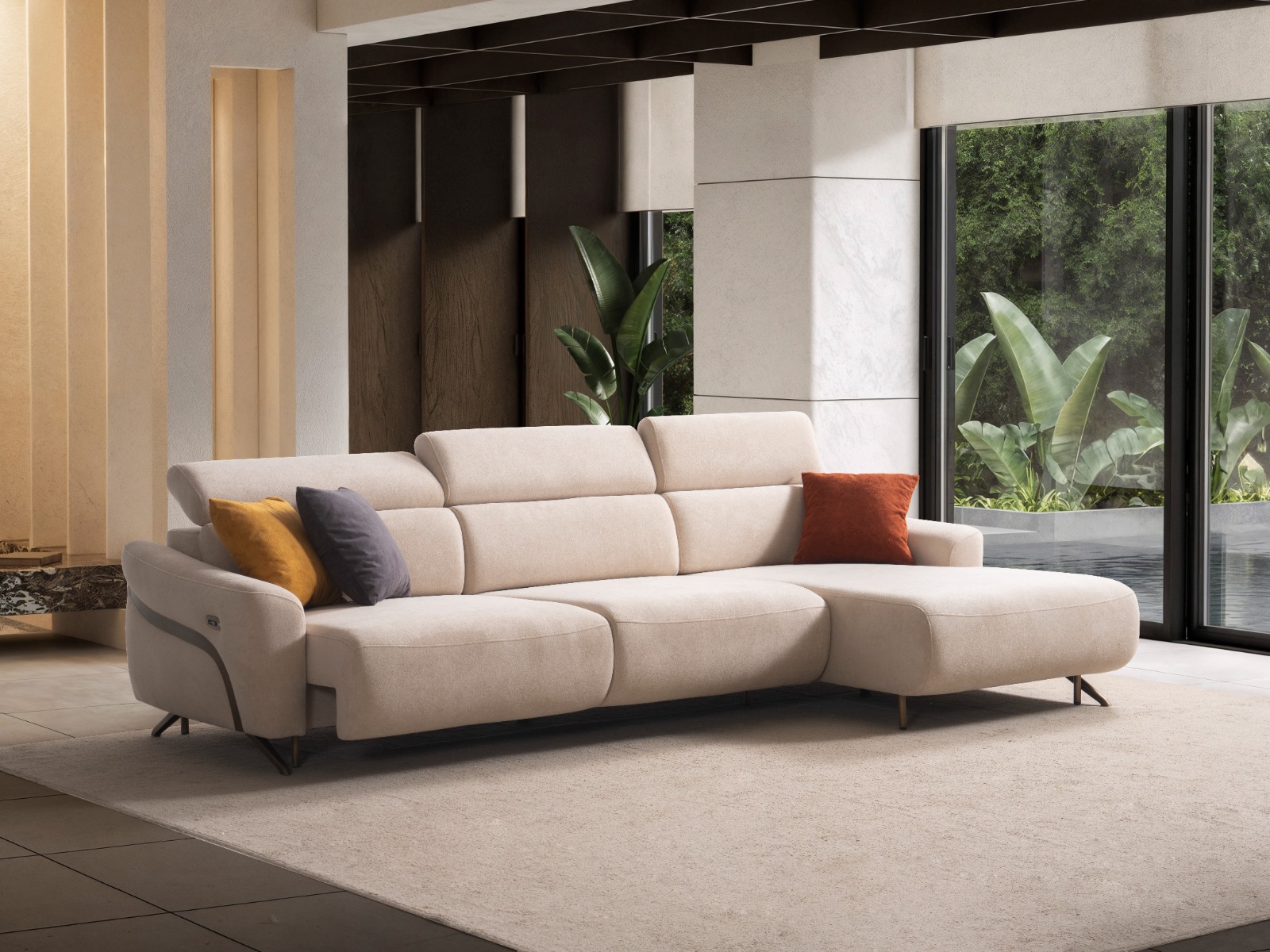 IMG-20260408-WA0022 Холов ъгъл VELARO с електрически механизъм за сън и USB - Image 1