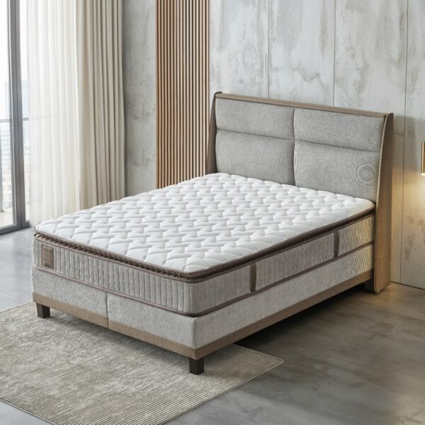 Тапицирано легло  TOKYO с матрак и подматрачна рамка