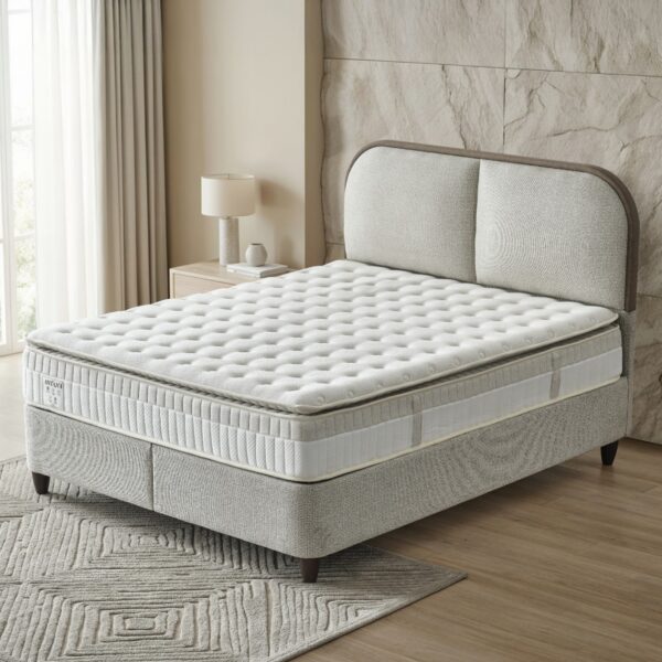 Тапицирано легло ASTANA с матрак и подматрачна рамка